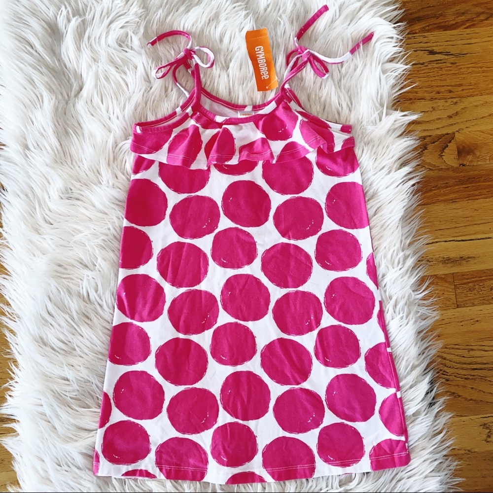Girl’s Gymboree Pink Polka Dot Dress